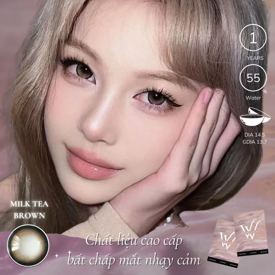 Ảnh thật Milk Tea Brown